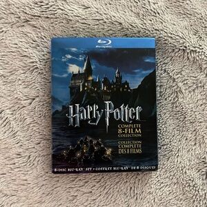 Harry Potter Complete 8-Film Collection Blu-ray Set